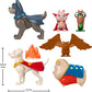 Fisher-Price DC League of Super-Pets Preschool Toys Figure Multipack, Krypto Ace PB Chip Pigasus & Lulu for Pretend Play Kids Ages 3+ Years