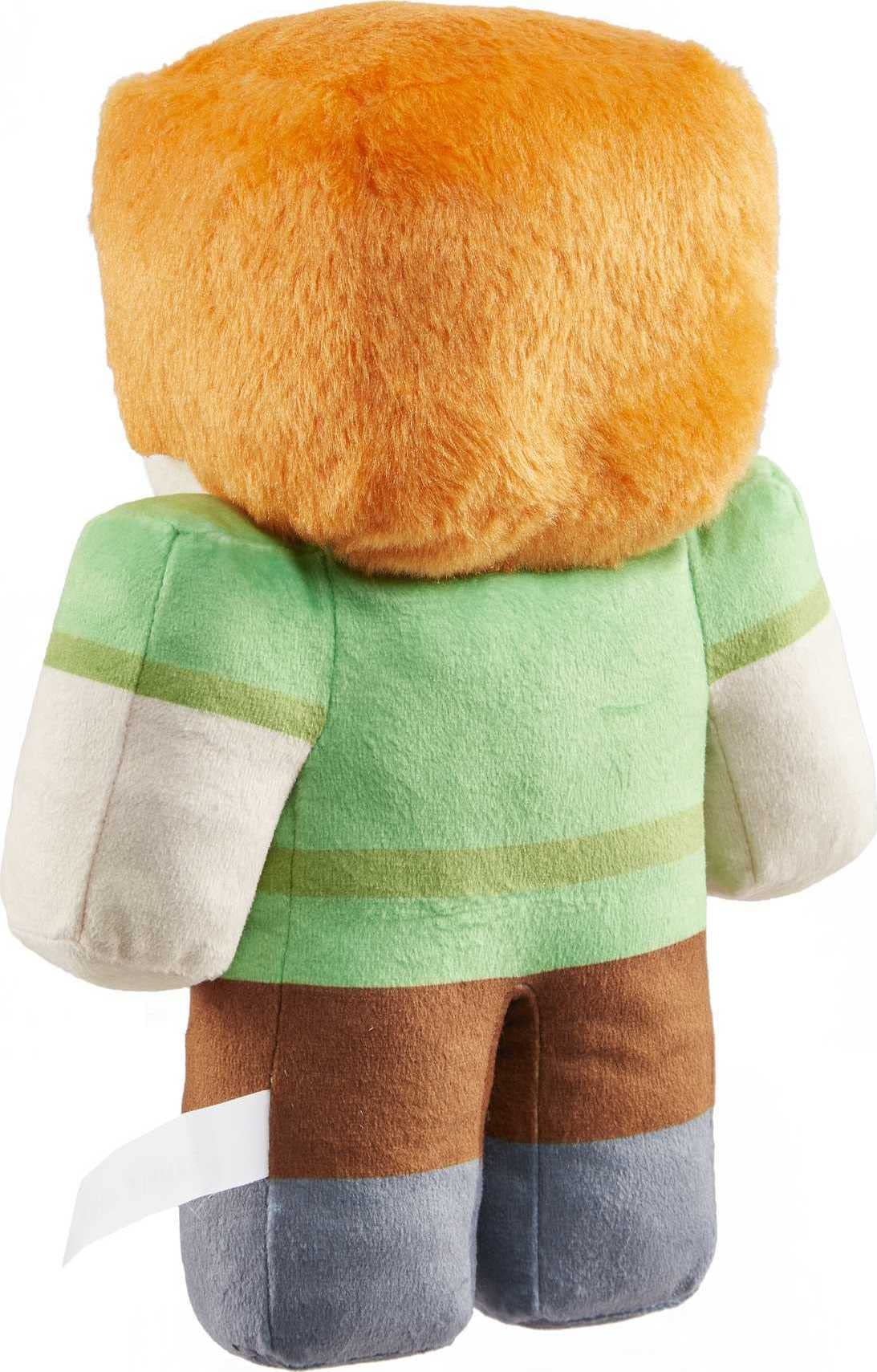 Mattel Minecraft Basic Plush Toy, Alex Soft Doll, 8-inch Collectible Inspired by a Fan-Favorite Character from the Video Game