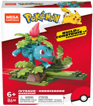 Mega Construx Pokemon Ivysaur 86 Pieces