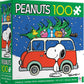 Ceaco - Peanuts - Peace and Presents - Holiday - 100 Piece Jigsaw Puzzle