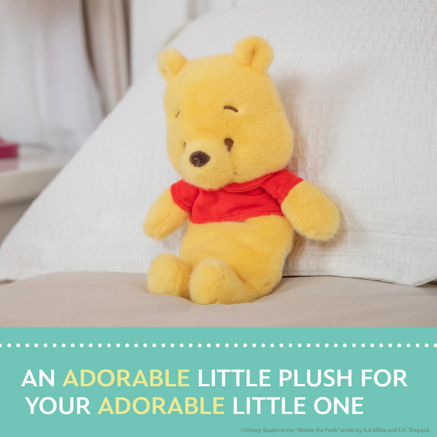 Kids Preferred Cuddle Pal - Disney Winnie the Pooh Plush 11 Inch - Stuffed Animal for Babies & Newborn - Baby’s First Plush Blankie
