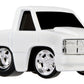 CarTuned Rig$ Car Carrier with 2 GM Cars, 87 Chevy C10 & 90 Chevy 454 SS