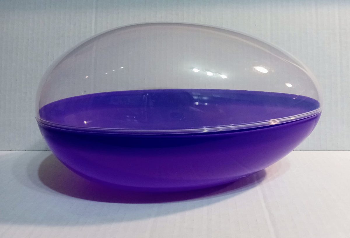 JUS JF Jumbo Fillable Easter Eggs 4 in a Set, Pink, Blue, Green and Purple