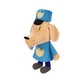 JAKKS Pacific Dog Man Feature Plush, Ears Flip Up and Down, Squeeze for Fun Sound Effect, Toot! Collect All Dogman Plush, Based on The Dog Man Movie