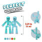 Zing Stikbot 8 Pack - Pastel Special : Collectable Figures, Create Stop Motion Animation, for Ages 4 and Up
