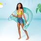 INTEX 58859EP Sit 'N Float Inflatable Pool Float: Pool Lounge with Built-in Cup Holders - Heavy-Duty Handles - 220lb Weight Capacity - 58" x 39"