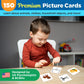 ThinkPsych First Nouns Picture Play Cards | Award Winning | 150 Picture Cards for Speech Development | Autism and Speech Therapy Materials | Best