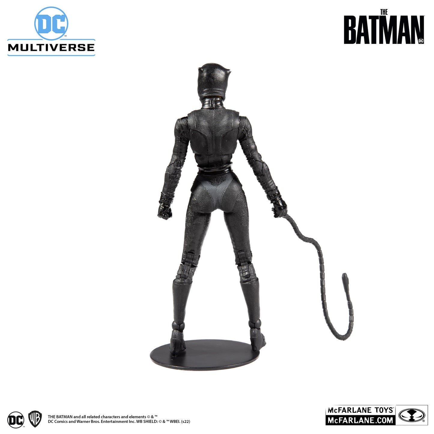 McFarlane Toys Catwoman Mask Halfway (The Batman) Gold Label 7"" Figure, Black