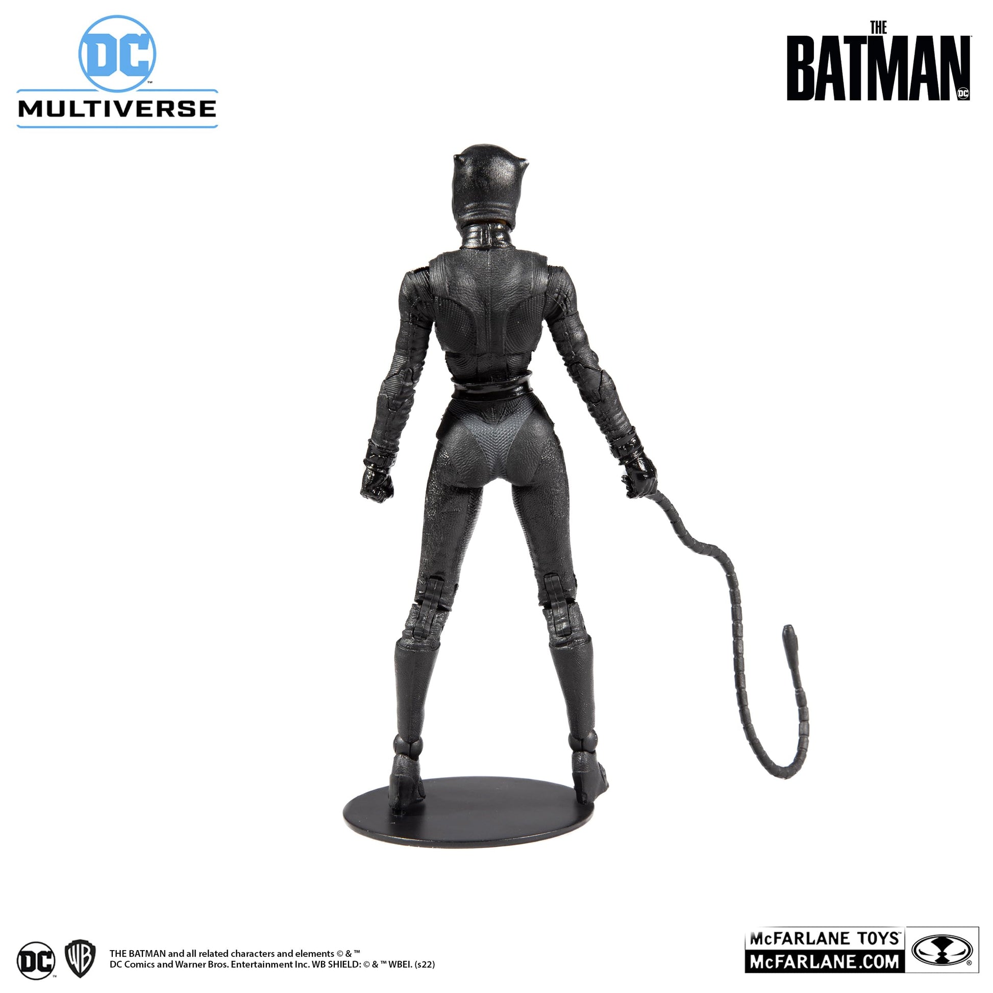 McFarlane Toys Catwoman Mask Halfway (The Batman) Gold Label 7"" Figure, Black