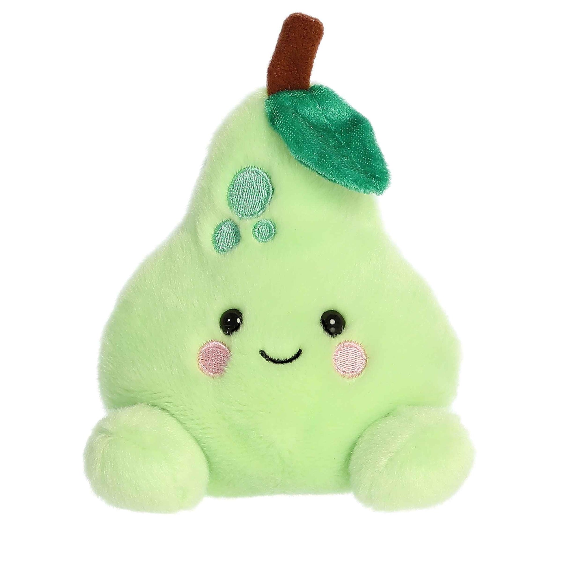 Aurora® Adorable Palm Pals™ Bartlett Pear™ Stuffed Animal - Fun Collectible Plush for Kids and Adult Collectors - Perfect for Decorating Rooms