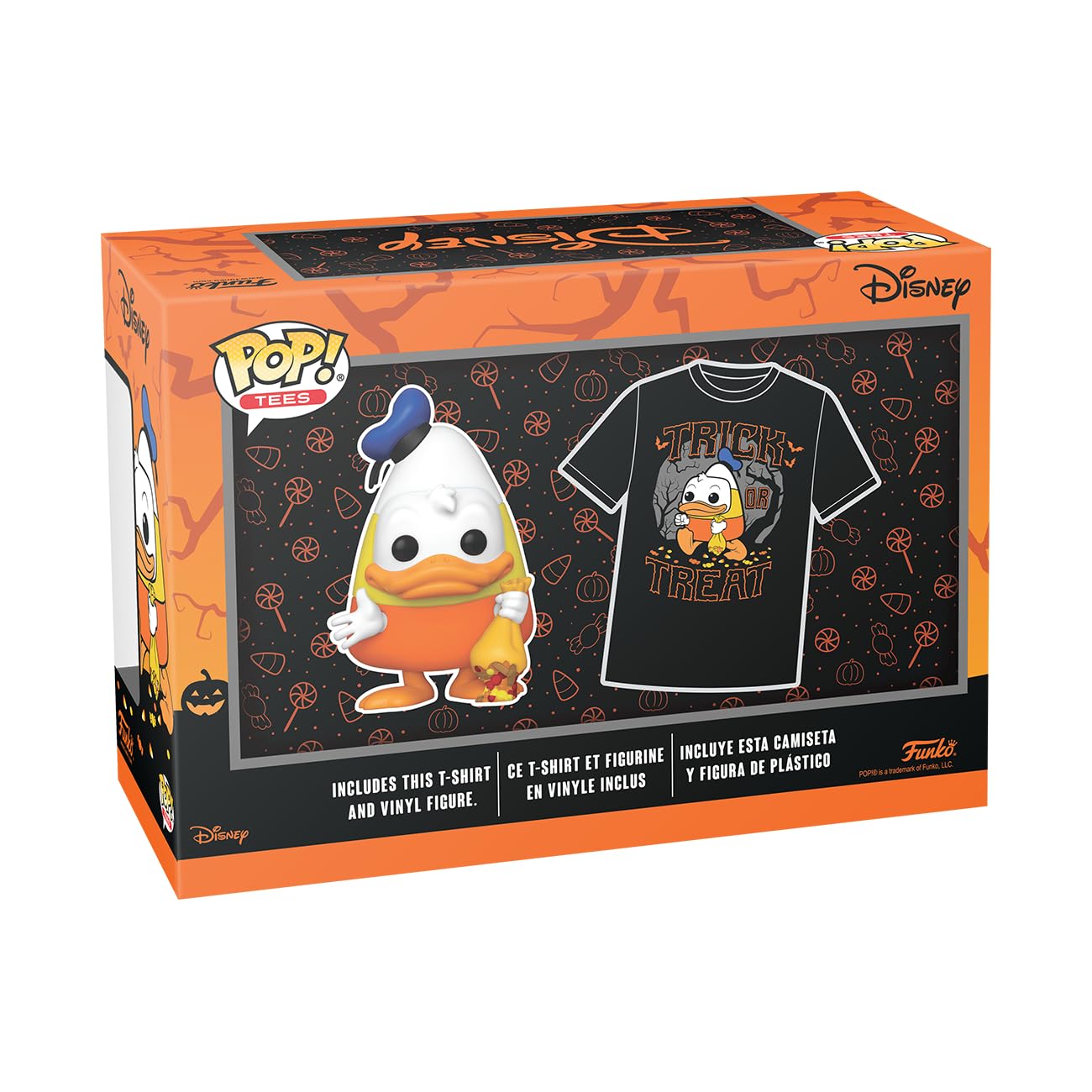 Funko Pop! & Tee: Disney - Halloween Donald Duck - XS