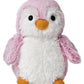 Aurora® Playful Pompom Penguin™ Brights Stuffed Animal - Vibrant Companions for Warm Cuddles - Perfect for Adults, Kids, and Birthdays - Pink 6 Inches