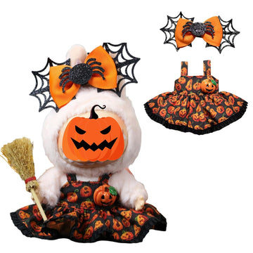 Doll Clothes for Labub17cm/15cm Outfit Set- Party Clothes High-End Fashion Outfits Suitable Accessories Christmas Cloak Halloween Premium Clothing