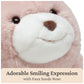GUND Snuffles 10-Inch Classic Pink Teddy Bear Plush Toy for Ages 0+