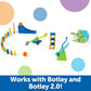 Learning Resources Botley Coding Robot Kit Action Challenge Set, Chain Reaction Game STEM Robot Accessory Pack for Coding Robots for Kids Ages 5