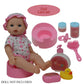 The New York Doll Collection Baby Doll Feeding & Caring Accessory Set in Zippered Carrying Case
