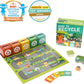 Petit Collage: Rush to Recycle | Teach Kids About Recycling| Sort All the Recyclibles Before the Truck Comes | Made with Recycled Card and Vegetable