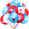Sumind 60 Pieces Nurse Balloons Party Decoration Supplies Nursing Latex Balloons Nurse Graduation Party Decorations for Nursing Graduation RN Themed