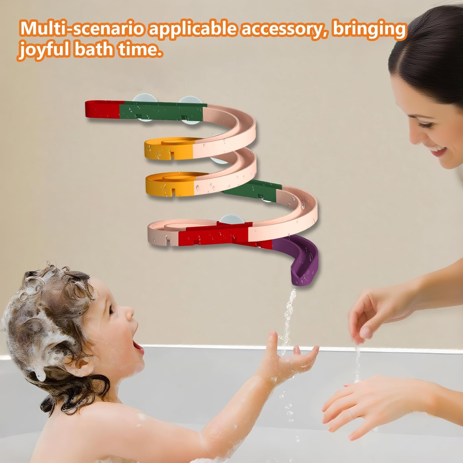 KidsBuddy 4-in-1 Wooden Toddler Sensory Table with 2 Storage Bins