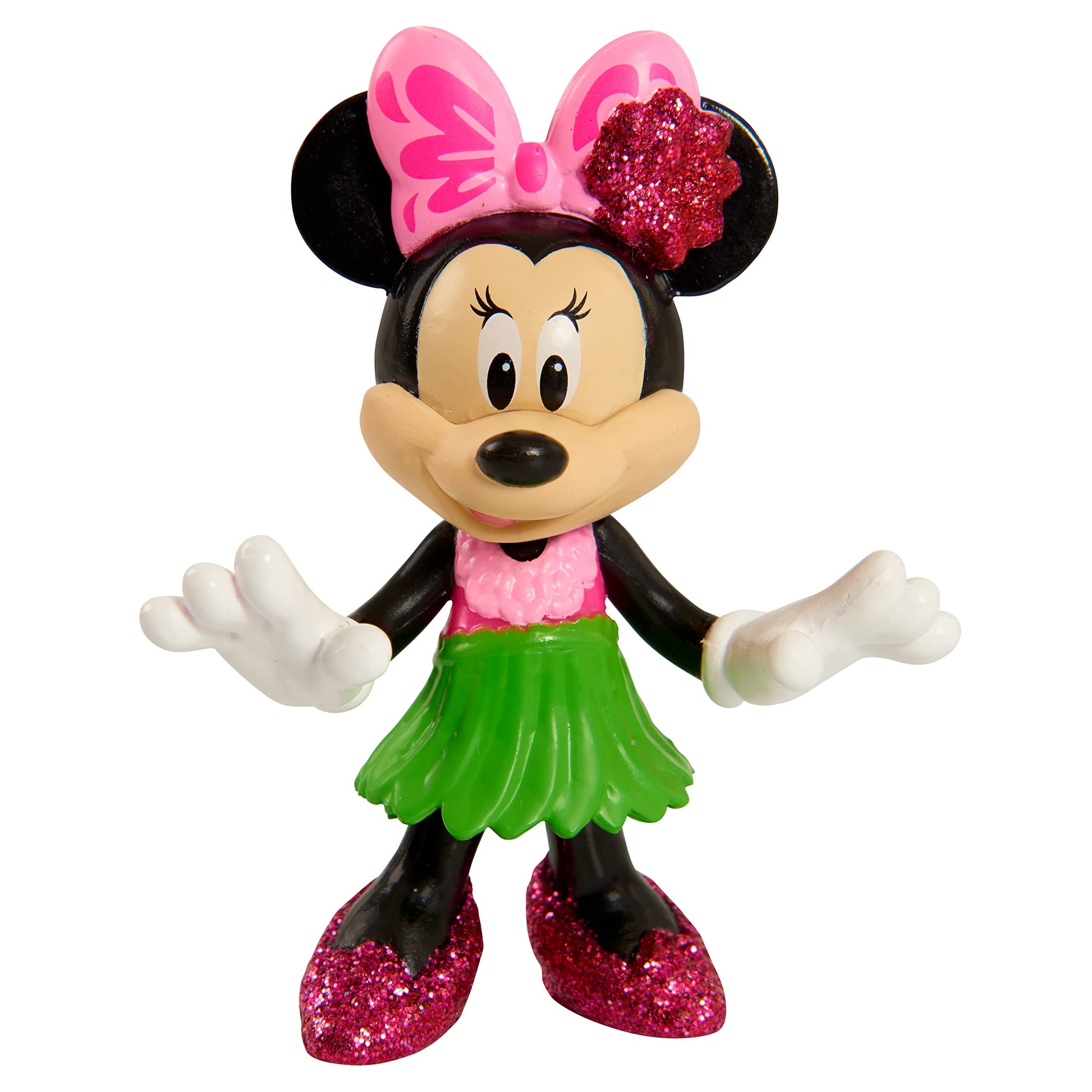 Disney Junior Minnie Mouse 3-inch Collectible Figure Set, 5 Piece Set, Easter Basket Fillers, Gifts, Presents, Kids Toys for Ages 3 Up by Just Play