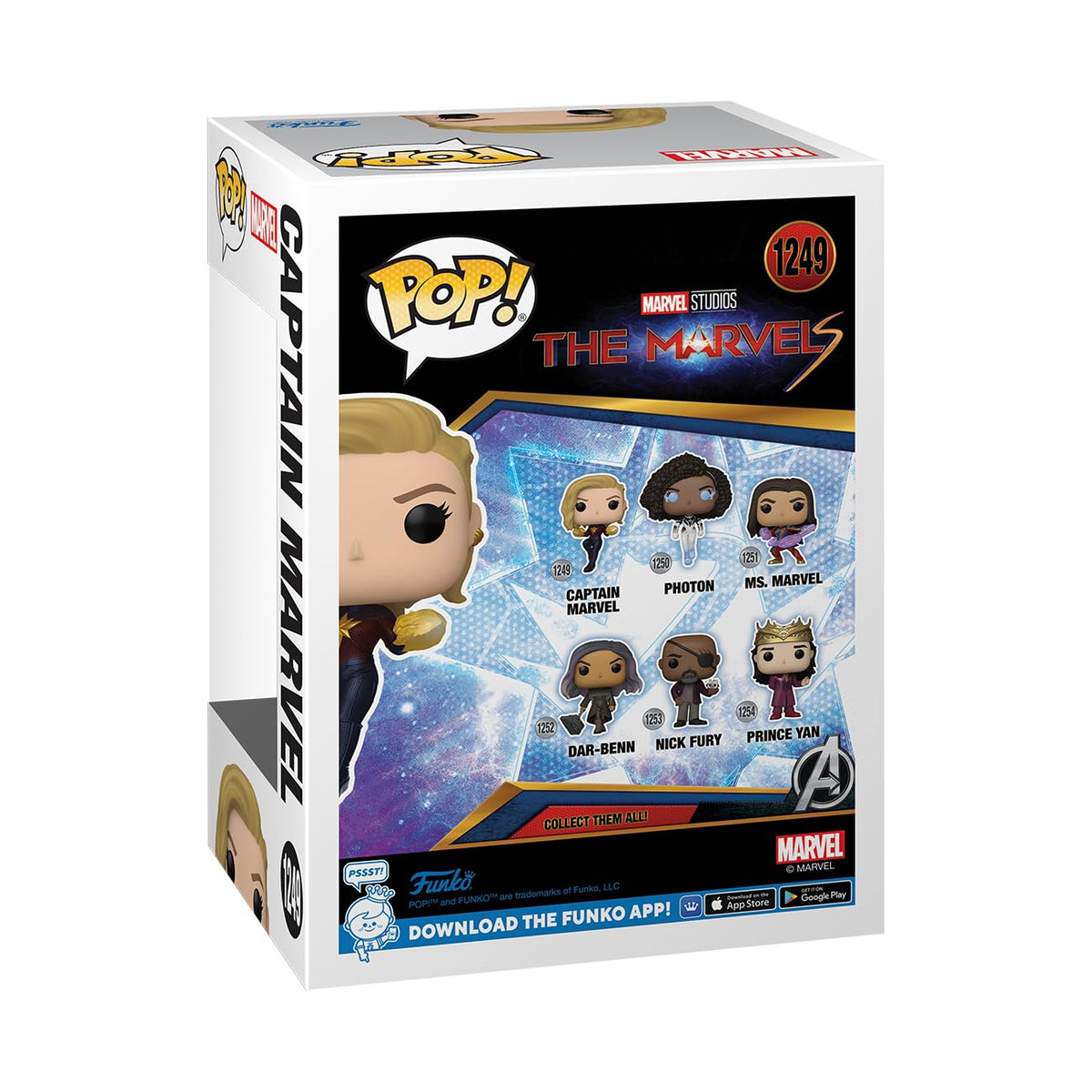 Funko POP! Movies: The Marvels - Captain Marvel