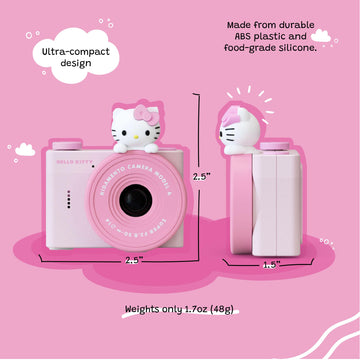 kiimento Ultra-Compact Kids Digital Camera for Ages 3-5 with Selfie Lens, 16GB Memory Card - Model A (Buzz Lightyear)
