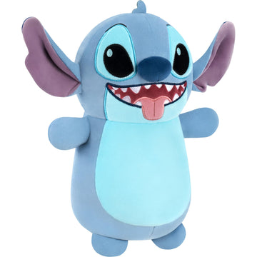 Squishmallows Original Disney 10in Stitch with Tongue Out HugMees - Ultrasoft Official Jazwares Plush (Medium-Sized)