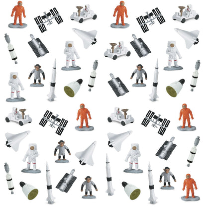 Safari Ltd. Space Bulk Bag - Set of Space Exploration Toy Set - 48 Piece Collection for Boys, Girls & Kids Age 3+