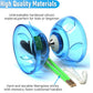 BodyRhythm Five Bearings Chinese Diabolo Yoyo Set with Fiberglass Sticks, Adjustable Strings for All Ages - Best for Fitness and Tricks (Blue)