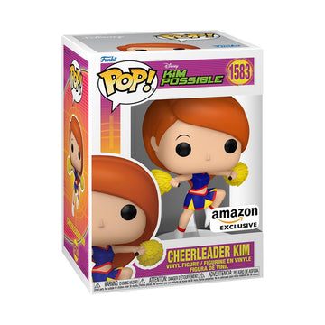 Funko Pop Disney: Kim Possible - Kim Possible Cheerleader - Amazon Exclusive - Collectable Vinyl Figure - Gift Idea - Official Merchandise - Toys for