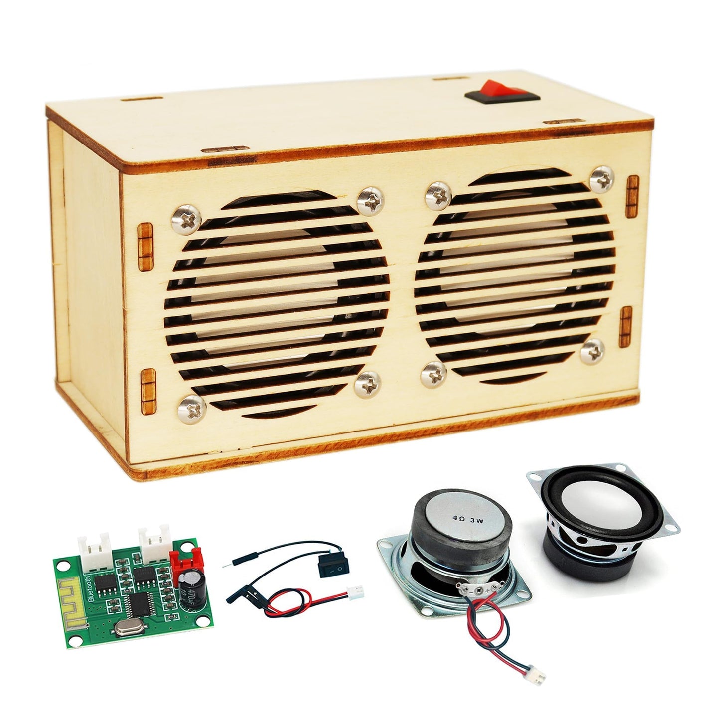 DIY Bluetooth Speaker Kit, Stem Projects for Kids Ages 8-12, Science STEM Kits for Kids Ages 10-12-14-16, Gifts for 9 10 11 12 13 14 15 16 Year Old