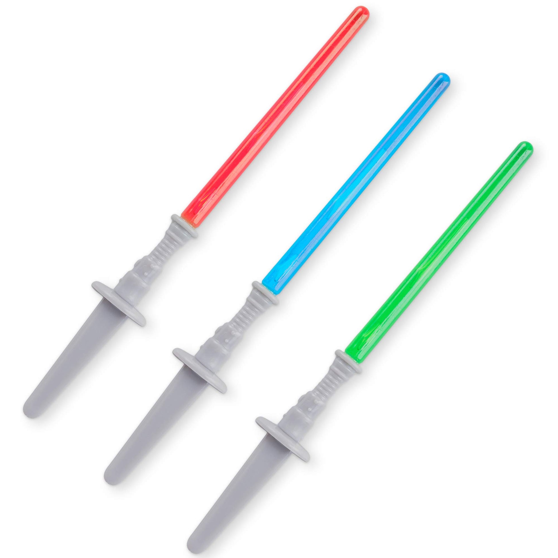 Super Z Outlet Light Sabre Cupcake Decoration Toppers Sticks Picks Set for Children Birthday Party, Fan Shows, Movies, 4" inches Tall (24)