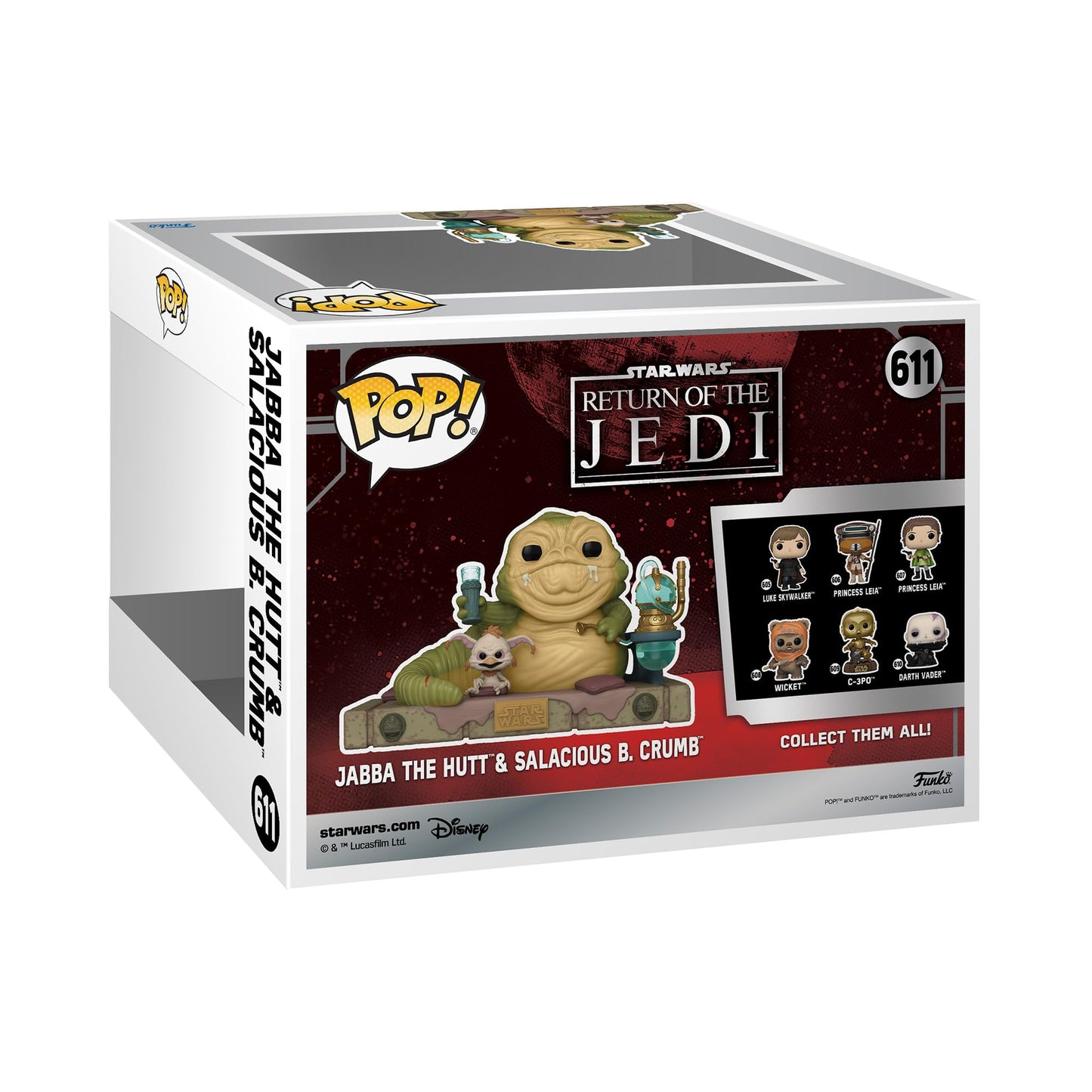 Funko POP! Deluxe: Star Wars Return of the Jedi - Jabba with Salacious