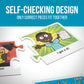 Cause and Effect Matching Game - 50 Pieces - Educational and Learning Activities for Kids