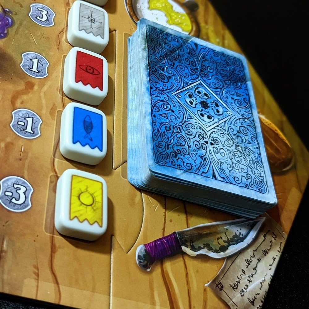 Thrones of Valeria Trick Taking Card Game - Fast and Fun Strategy Card Game with Card Powers and Game Twist - Family Fun for 3-6 players, ages 14+