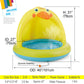 Shade Baby Pool, Sprinkle and Splash Play Pool, Outdoor Duck Bathtub of 39 Inches