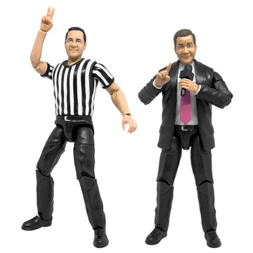 Ultimate Talking Wrestling Referee & Ring Announcer for Wrestling Figures
