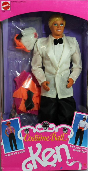1990 Costume Ball Ken Barbie Doll