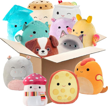 Squishmallows Mystery 2-Pack 10 Inch Plush Gift Set- Official Jazwares 2026 Surprise Stuffed Animals Soft Squishy Collectible Toys for Kids, Girls