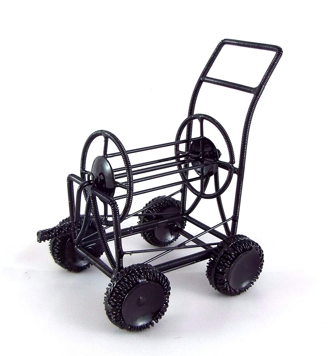 Aztec Imports, Inc. Dollhouse Miniature 1:12 Scale Cart and Hose Reel #G8640