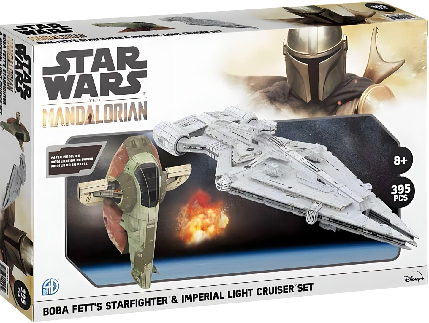 The Mandalorian Boba FETT'S Starfighter & Imperial Light Cruiser