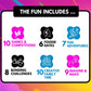50 Family Activities - Adventure Scratch Off Cards for Family Nights - Fun Conversation Cards - Gift for Families - Game Night Gift Basket Idea