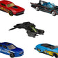 Hot Wheels Batman 5-Pack, Set of 5 Batman-Themed Toy Cars in 1:64 Scale (Styles May Vary)