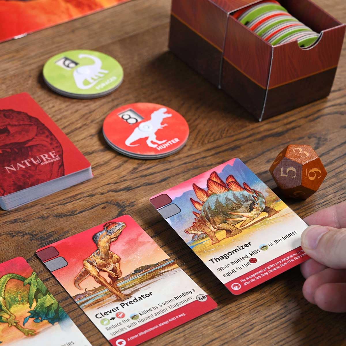 Northstar Game Studio Nature Board Game Expansion Module 2: Jurassic | Adapt Species in a Changing Environment | Strategy Game for Adults, Teens