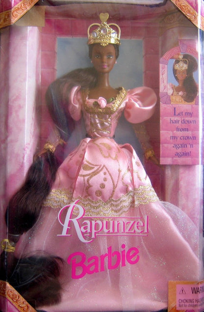 Mattel Barbie 18164 1997 Rapunzel African American Doll