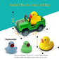 Yatics 12 Pack Movable Rubber Ducks for Jeep Ducking, Pull Back Duck for Jeep Ducking, 2.9 Inch Suitable Size, Unique Rubber Ducks for Drivers