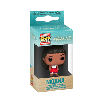 Funko POP Keychain: Moana 2 - Moana Novelty Keyring - Collectable Mini Figure - Stocking Filler - Gift Idea - Official Merchandise - Movies Fans