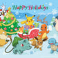 Buffalo Games - Pokémon Happy Holidays - 100 Piece Puzzle for Kids Ages 6-8