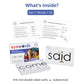 Eyewords Sight Word Flash Cards Set 1, Model EW-25