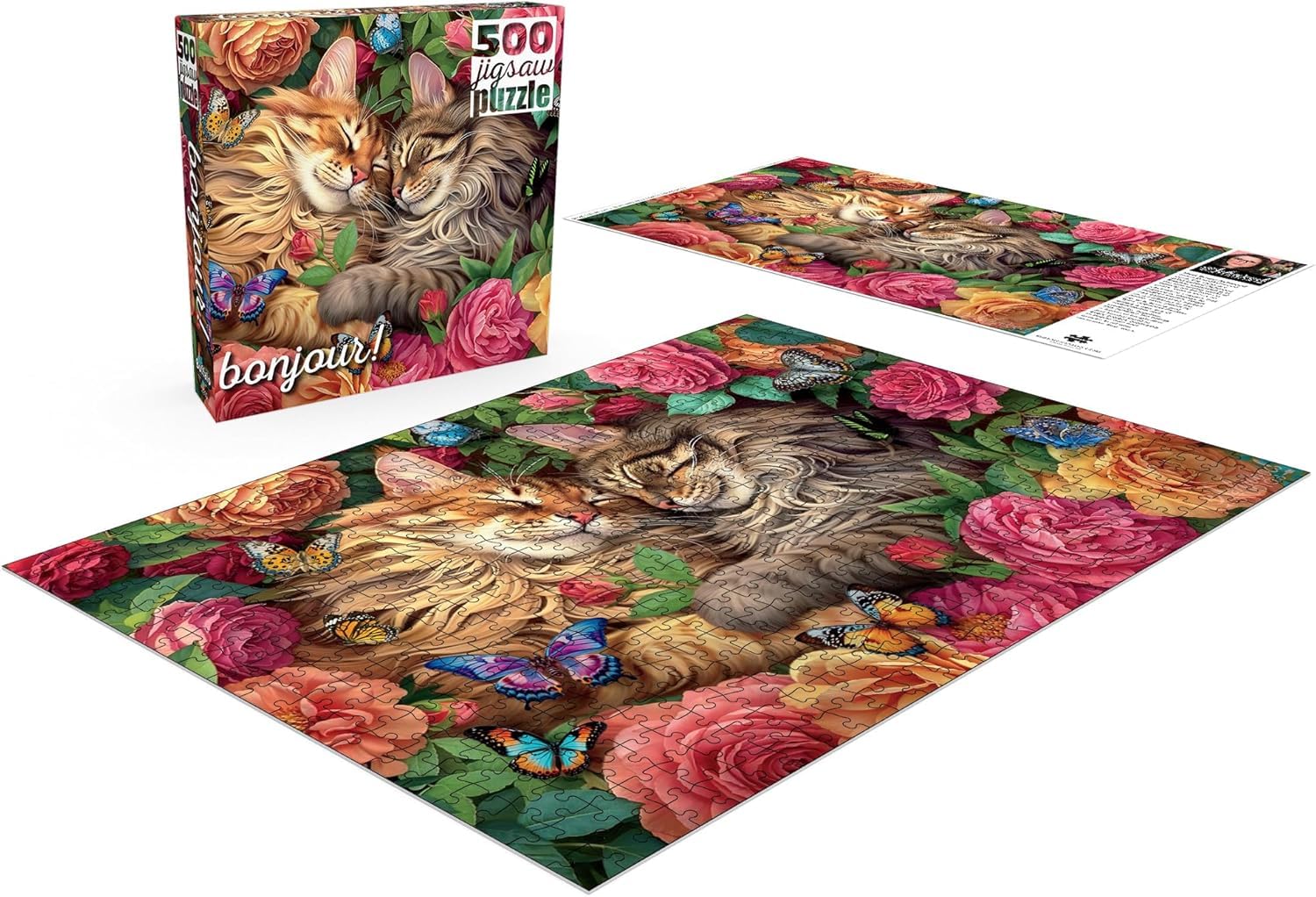 Buffalo Games - Cats in Love - 500 Piece Jigsaw Puzzle for Adults